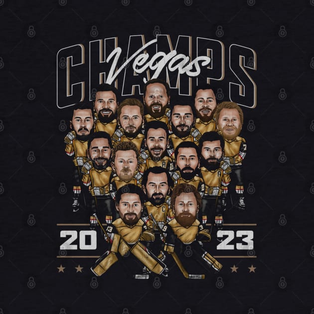 Vegas Hockey Champions 2023 by danlintonpro